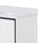 Lexora Home Ziva 30" Single Bathroom Vanity in White with 2 cm White Quartz Top and Rectangular Sink, , large