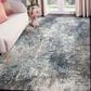 Amer Rugs Yasmin 9" x 13" Gray and Light Blue Area Rug, , large