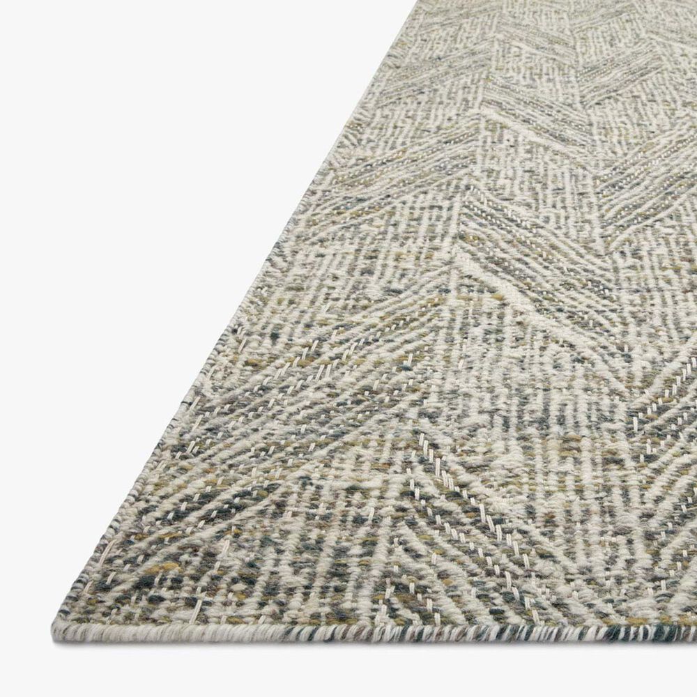 Loloi Raven 4&#39; x 6&#39; Moss and Ivory Area Rug, , large