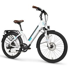 Magnum Navigator S Bike in White and Blue
