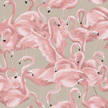 Tempaper Flamingo Peel & Stick Wallpaper in Ballerina Pink, , large