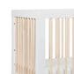 Babyletto Hudson 3-In-1 Convertible Crib and Toddler Conversion Kit in White and Washed Natural, , large