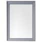 James Martin Bristol 29" Rectangular Mirror in Silver Gray, , large