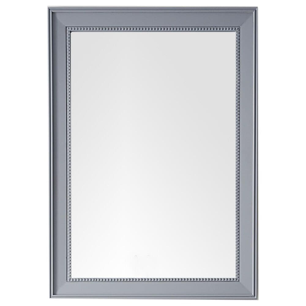 James Martin Bristol 29" Rectangular Mirror in Silver Gray, , large
