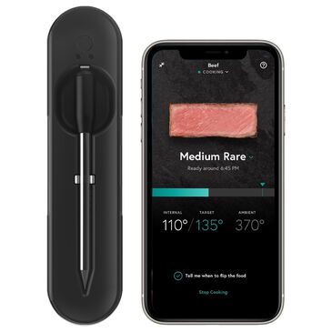 KitchenAid Yummly Smart Bluetooth Meat Thermometer in Graphite, , large