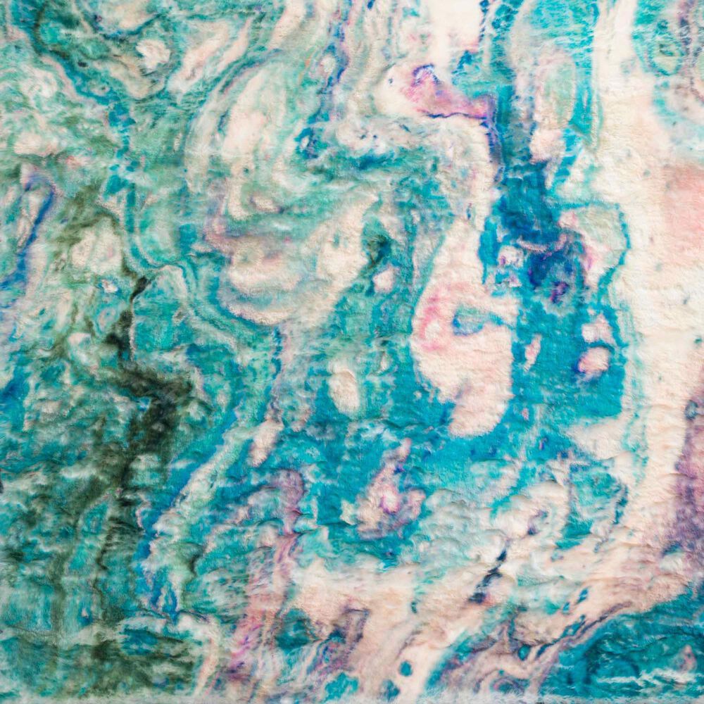 Dalyn Rug Company Kikiamo 2&#39;3&quot; x 7&#39;6&quot; Lagoon Runner, , large