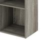 HOMLUX 3-Tier Bookcase with Decorative Open Shelves in French Oak, , large