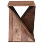 Linden Boulevard Accent Table in Nut Brown, , large