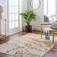 Surya Solar 12" x 15" Tan, Medium Brown, Camel, Blush and Light Beige Area Rug, , large