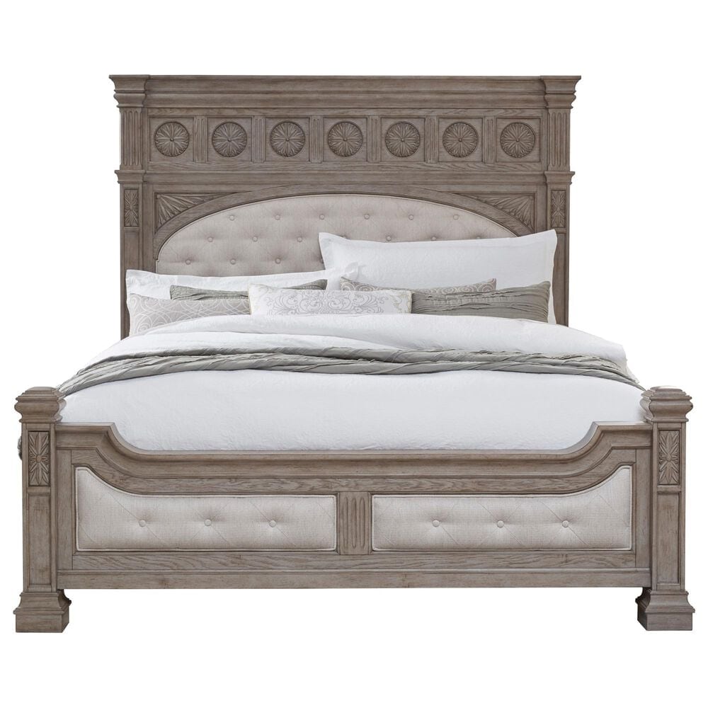 Nicolette Home Kingsbury 3 Piece Queen Bedroom Set in Gray, , large