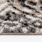 Central Oriental Tulsa Ledyard 7"10" x 9"10" White Sand and Nickel Area Rug, , large