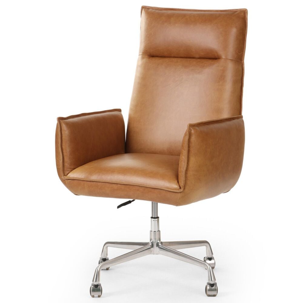 Four Hands Lionel Desk Chair in Chaps Saddle, , large