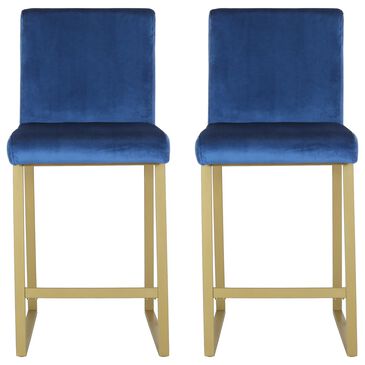 Noble House Toucanet Barstool in Brass (Set of 2), , large