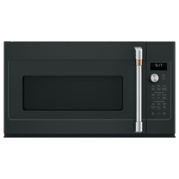 Cafe 1.7 Cu. Ft. Over-the-Range Microwave Oven in Matte Black, , large