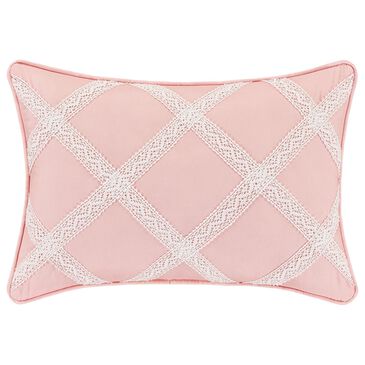 Royal Court Bungalow 13" x 19" Lumbar Pillow in Rose, , large