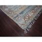 Amer Rugs Prairie 8" x 10" Blue Rust Area Rug, , large