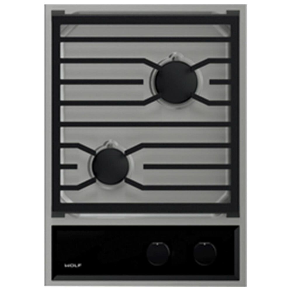 Wolf Appliances 15" Transitional Gas Cooktop in Stainless Steel, , large
