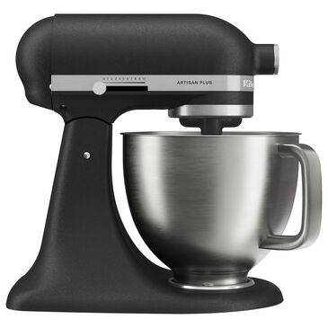 KitchenAid Artisan Plus 5-Quart Stand Mixer in Cast Iron Black, , large