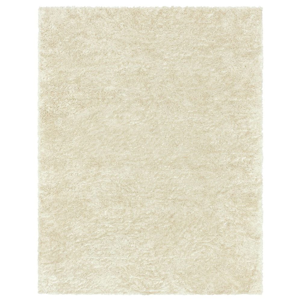 Karastan Billow Shag 10" x 13" Ivory Area Rug, , large