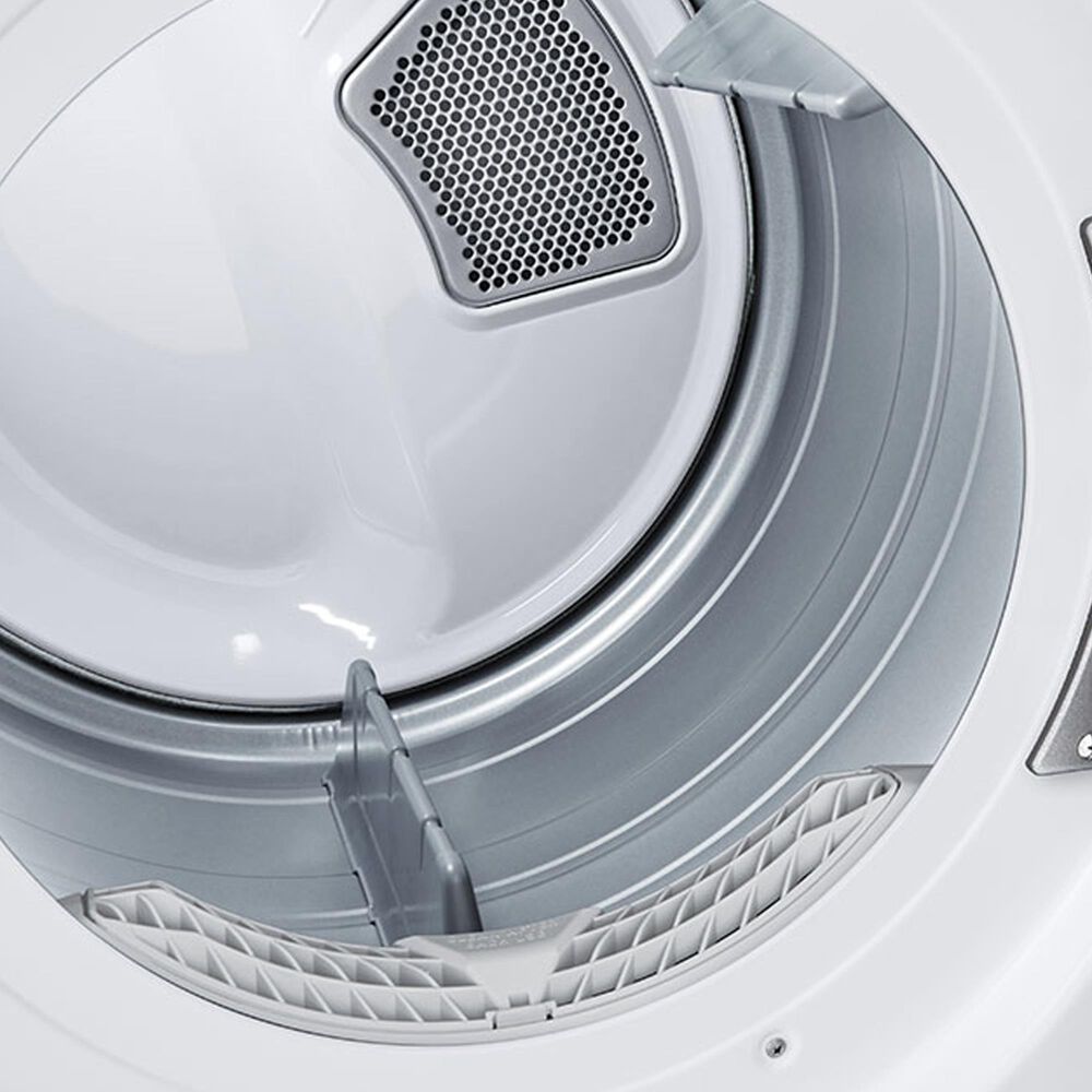 LG 7.4 Cu. Ft. Front Load Gas Dryer with TurboSteam in White, , large