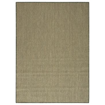 Nourison Courtyard Green 6" x 9" Indoor/Outdoor Area Rug, , large