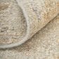 Feizy Grafton 5"6" x 8"6" Light Silver Area Rug, , large