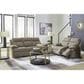 Ashley Side-Swipe Manual Reclining Loveseat in Mocha, , large