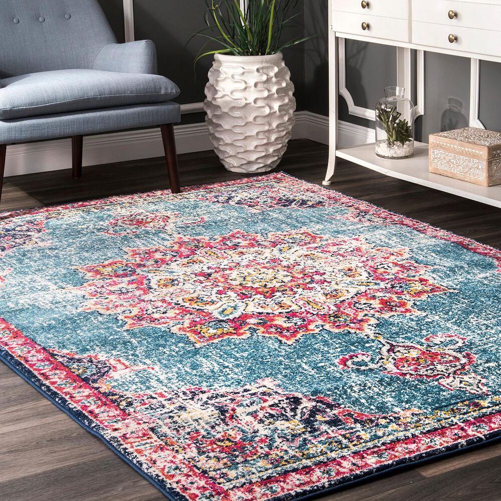 nuLOOM Bodrum RZBD36D 8' x 10' Multicolor Area Rug Nebraska Furniture