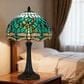 Cal Lighting Emerald Tiffany Table Lamp in Bronze, , large