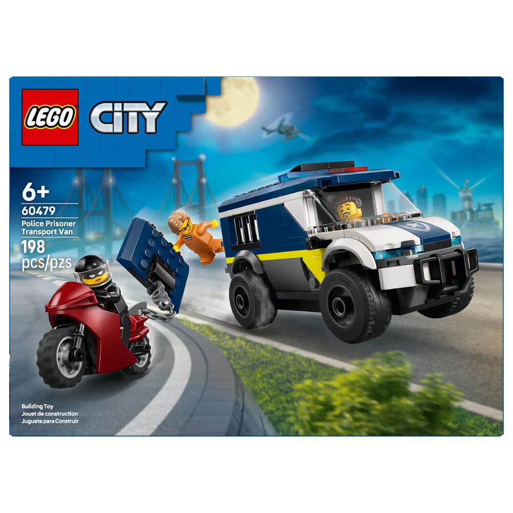 LEGO City Police Prisoner Transport Van Building Set, , large