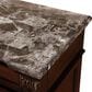 Crown Mark Stanley Nightstand in Rich Brown, , large