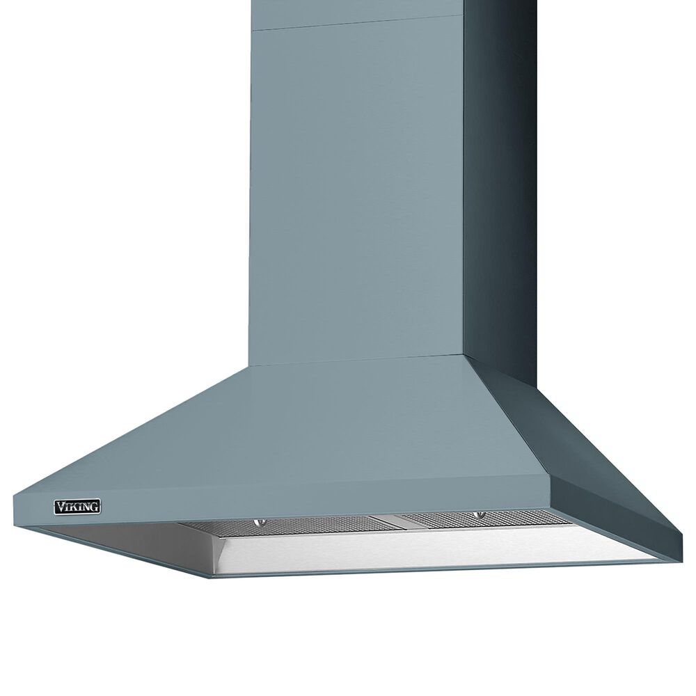 Viking Range 3 Series 30" Chimney Wall Hood in November Sky, , large