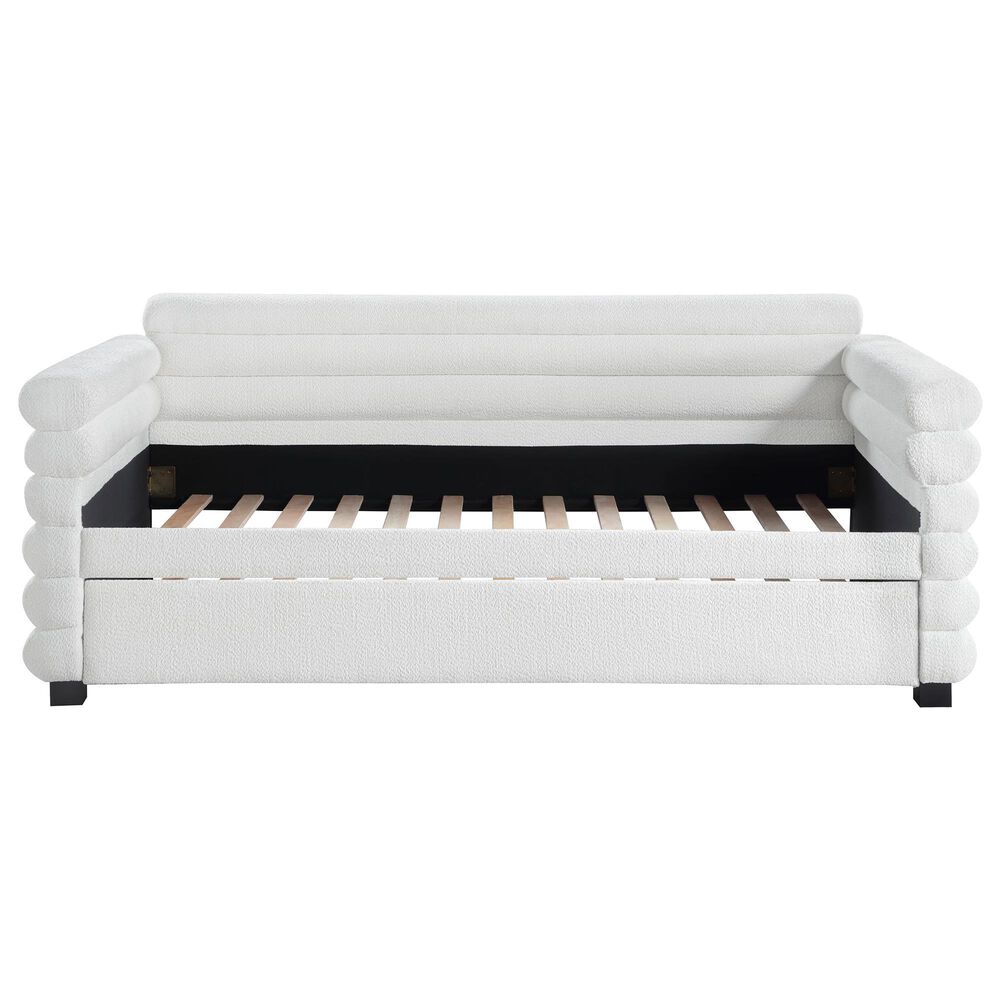 Pacific Landing Patricia Daybed with Trundle in White, , large