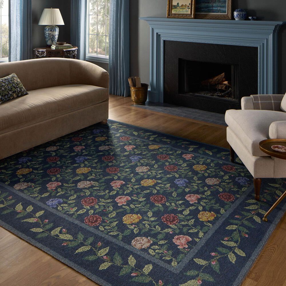 Loloi Wildwood Navy 6&#39;3&quot; x 9&#39; Area Rug, , large