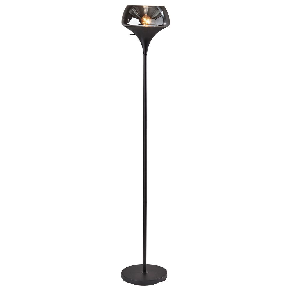 37B Eliza Torchiere in Black, , large