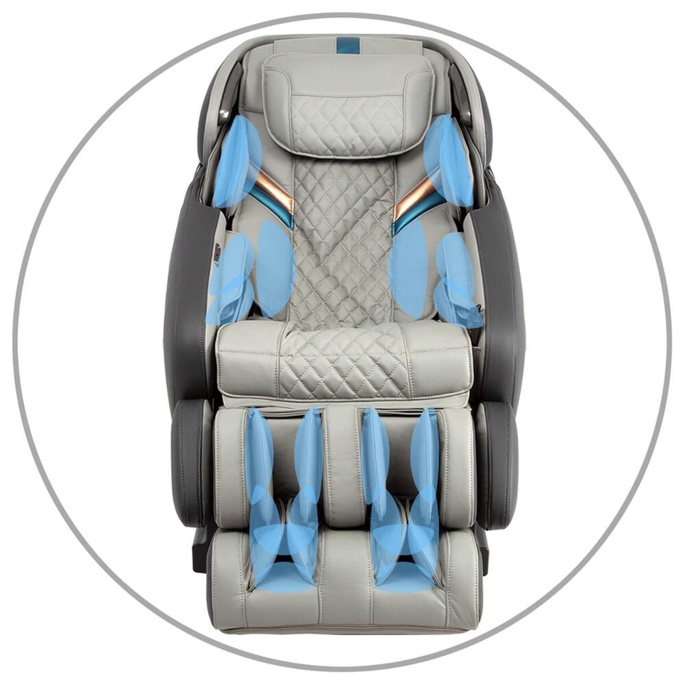 Osaki 3D Pro Admiral Massage Chair in Grey, , large