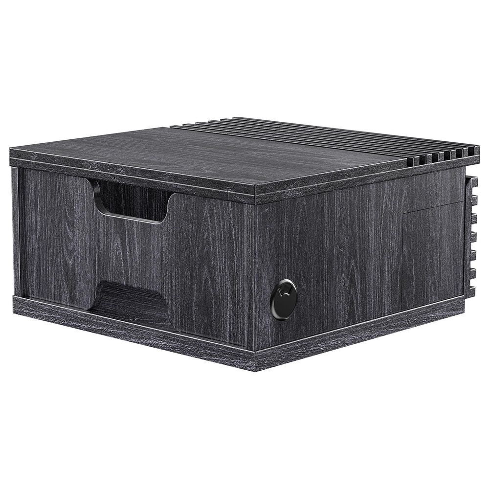 ErgoAV Modular Soundbar Cabinet in Gray, , large