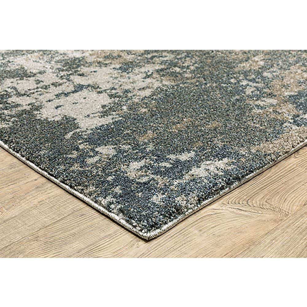 Oriental Weavers Alton 531L9 9&#39;10&quot; x 12&#39;10&quot; Blue and Beige Area Rug, , large