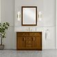 James Martin Bellshire 48" Single Bathroom Vanity in Honey Oak with 3 cm Tajnar Eclos Top and Rectangular Sink, , large