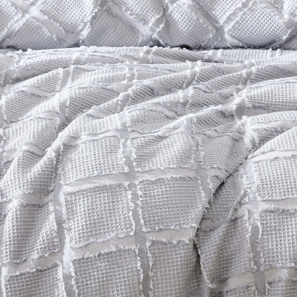 Hallmart Collectibles Jordie 3-Piece King Comforter Set in Ivory and Gray, , large