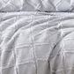Hallmart Collectibles Jordie 3-Piece King Comforter Set in Ivory and Gray, , large