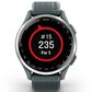 Garmin Approach S44 43mm Golf Smartwatch Silver Aluminum Bezel Case with Twilight Silicone Band, , large