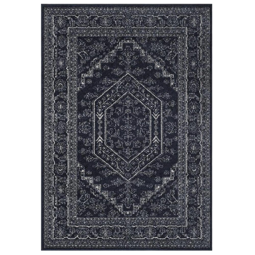 Safavieh Adirondack ADR108N 6&#39; x 9&#39; Navy and Ivory Area Rug, , large