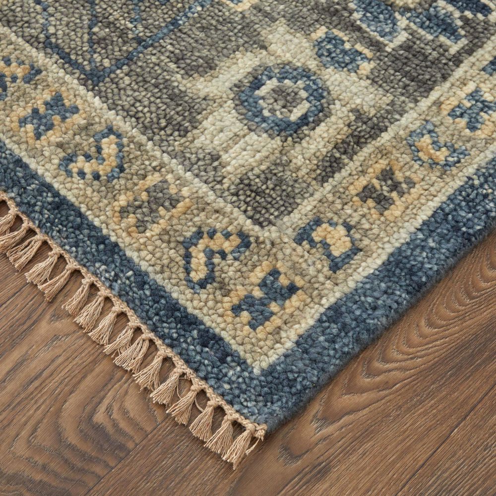 Feizy Fillmore 5&#39; x 8&#39; Blue and Gray Area Rug, , large