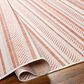 Surya Eagean EAG-2423 Rust, Ivory, Dusty Pink and Dusty Coral 2" x 2"11" Indoor/Outdoor Area Rug, , large