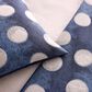 Ann Gish Eclipse 16" x 36" Lumbar Throw Pillow in Blue and Silver, , large