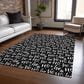 Dalyn Rug Company Wonderland WN22 5" x 7"6" Black Indoor/Outdoor Area Rug, , large