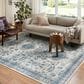 Loloi II Heidi 7"6" x 9"6" Ivory and Ocean Area Rug, , large