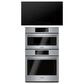 Bosch 800 Series 2-Piece Kitchen Package with Stainless Steel 30" Microwave Combination Oven and 36" Black Induction Cooktop, , large