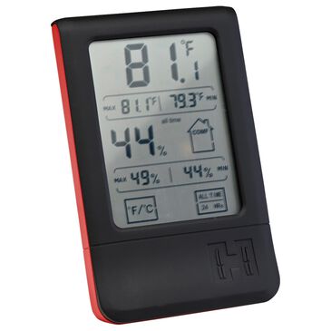 Snapsafe Digital Hygrometer in Red and Black, , large